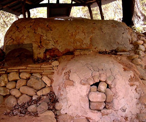 Kiln front view