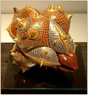 Ornate piece by Tomita Mikiko Ornate piece by Tomita Mikiko