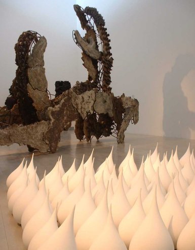 Background piece by Saito Toshiju, foreground by Itabashi Hiromi Background piece by Saito Toshiju, foreground by Itabashi Hiromi