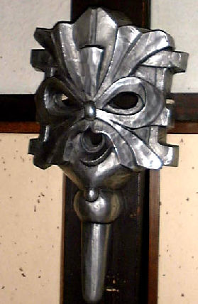 Silver Mask by Kawai Kanjiro