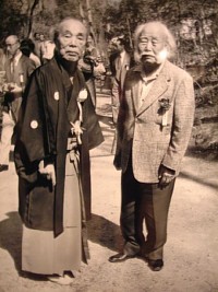 Arakawa Toyozo (L) and Kato Tokuro (R)
