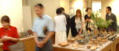 Scene at Kazuya Furutanis exhibition