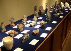 Works by Shimura Noriaki at Kuroda Toen Gallery in Ginza Works by Shimura Noriaki at Kuroda Toen Gallery in Ginza