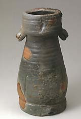 Bizen vase by Kaneshige Sozan