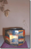 Salt-colored chawan by Ajiki Hiro Salt-colored chawan by Ajiki Hiro