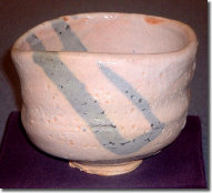 Shino Chawan by Ajiki Hiro