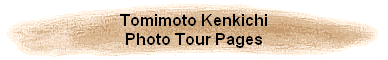 Tomimoto Kenkichi
Photo Tour Pages