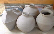 Unfired Pots