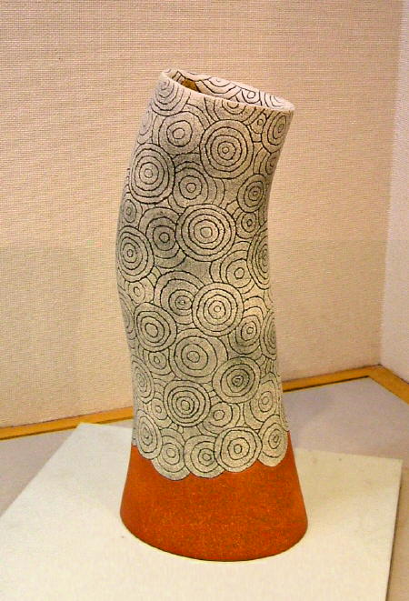 Spiral Motif Vase