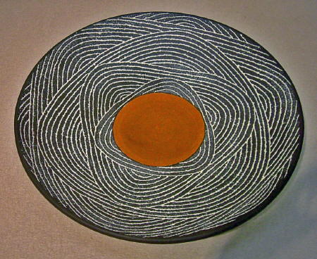 Spiral Motif Plate