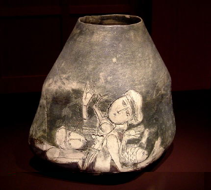 1980 Vase with Boy