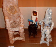 Three chairs by Suzuki Goro Three chairs by Suzuki Goro