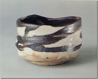 E-Shino Chawan by Matsuyama Suketoshi