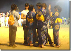 Girls wearing yukata Girls wearing yukata