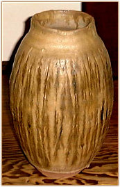 Ki-Seto Vase by Kato Kozo