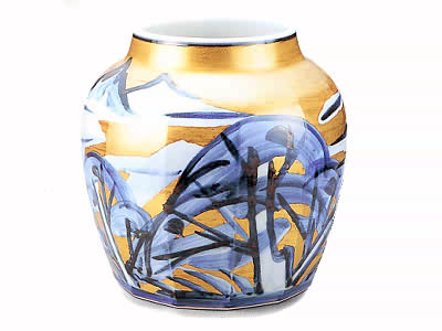 Vase by Kondo Yuzo Vase by Kondo Yuzo