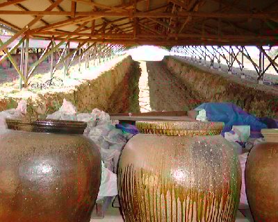 Mori Togaku's 90-meter kiln in 2001