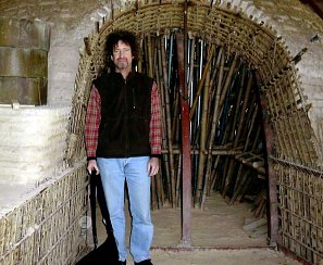 Robert Yellin visits Moris Kiln, October 2002