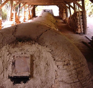 Small kiln used by Mori Togaku Small kiln used by Mori Togaku