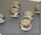 Tea cups by Kawai Kanjiro