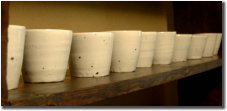 Soba cups by Uchida Koichi Soba cups by Uchida Koichi
