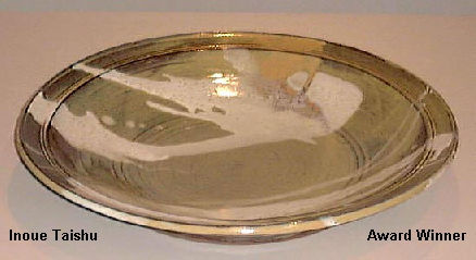 Inoue Taishu's large Shodai platter