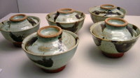 Set of Lidded Rice Bowls 1960s