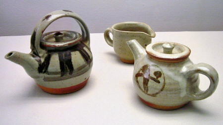 Tea Pots & Milk Pitcher 1960s-70s