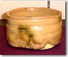 Yellow Ki-Seto Chawan by Kagami Shukai