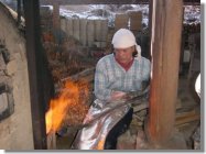 Matsuzaki Ken Firing His Kiln