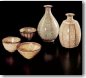 Celadon Sake Vessels by Minegishi Seiko